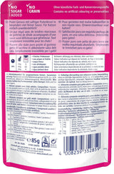 Vitakraft Poésie Délice, mokré krmivo pro kočky, krmivo pro kočky v omáčce, s krůtím masem, hromadné balení, bez přidaného cukru nebo obilovin (23 x 85 g)