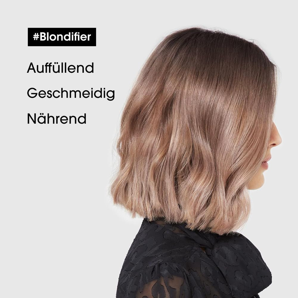 L'Oréal Professionnel | Vyživující maska pro blond a zesvětlené vlasy, extrakt z ovoce Açai, Serie Expert, maska na blond Naty Shop maska na vlasy