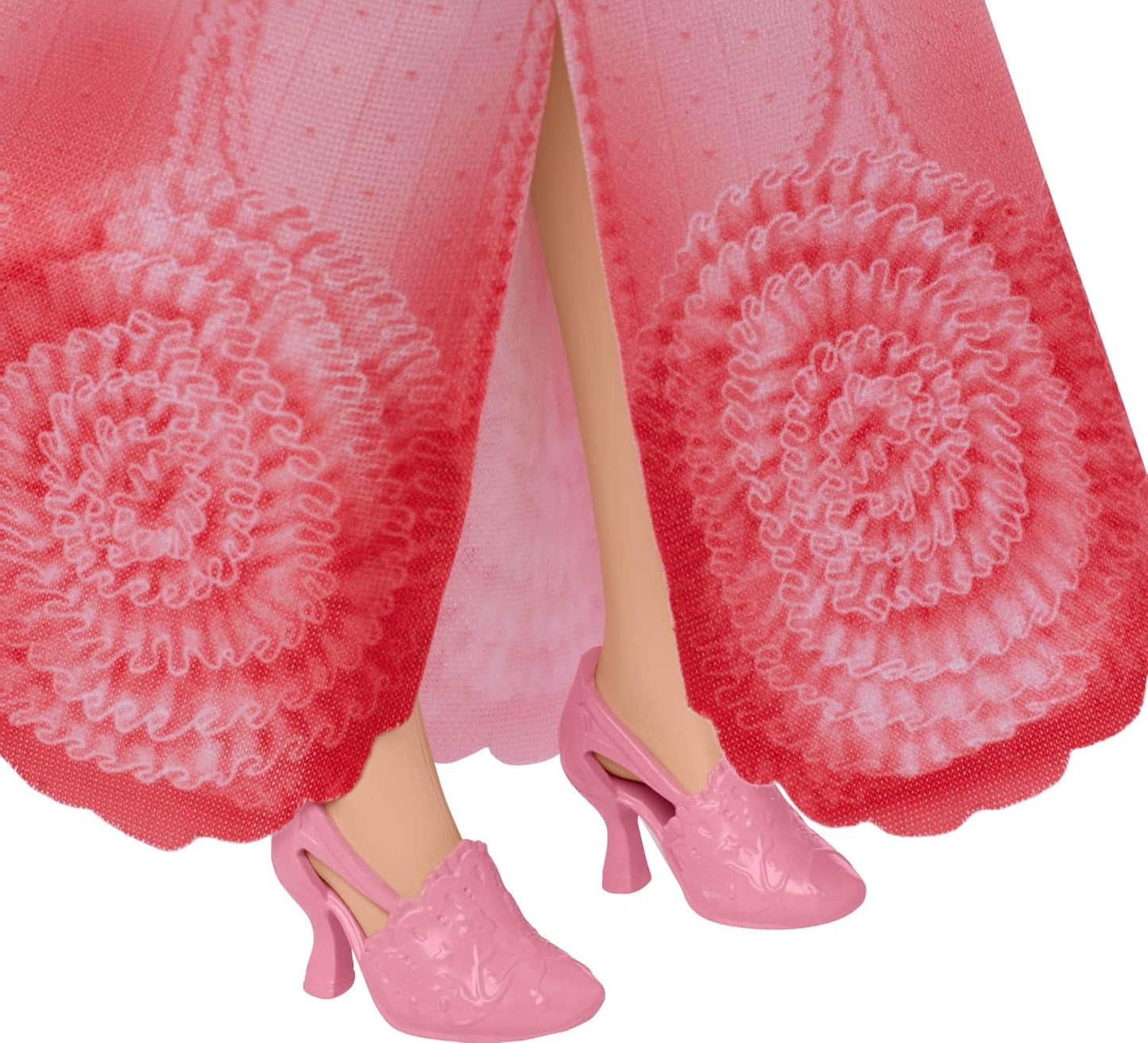 Mattel Glinda od Wicked a doplňky Kloubová panenka inspirovaná filmem s odnímatelným oblečením zpívá milovaná námi JLG49 Pink