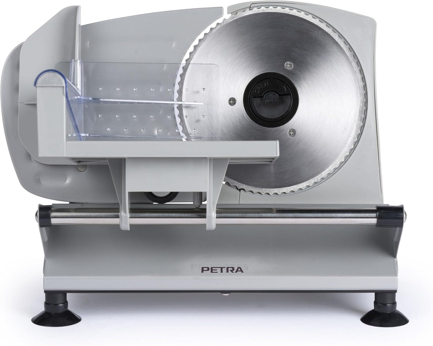 Petra PT4636VDE Multifunkční elektrický kráječ, tloušťka řezu 1-15 mm, 3 hladké nerezové nože Drtiče a kráječe Naty Shop Výchozí název