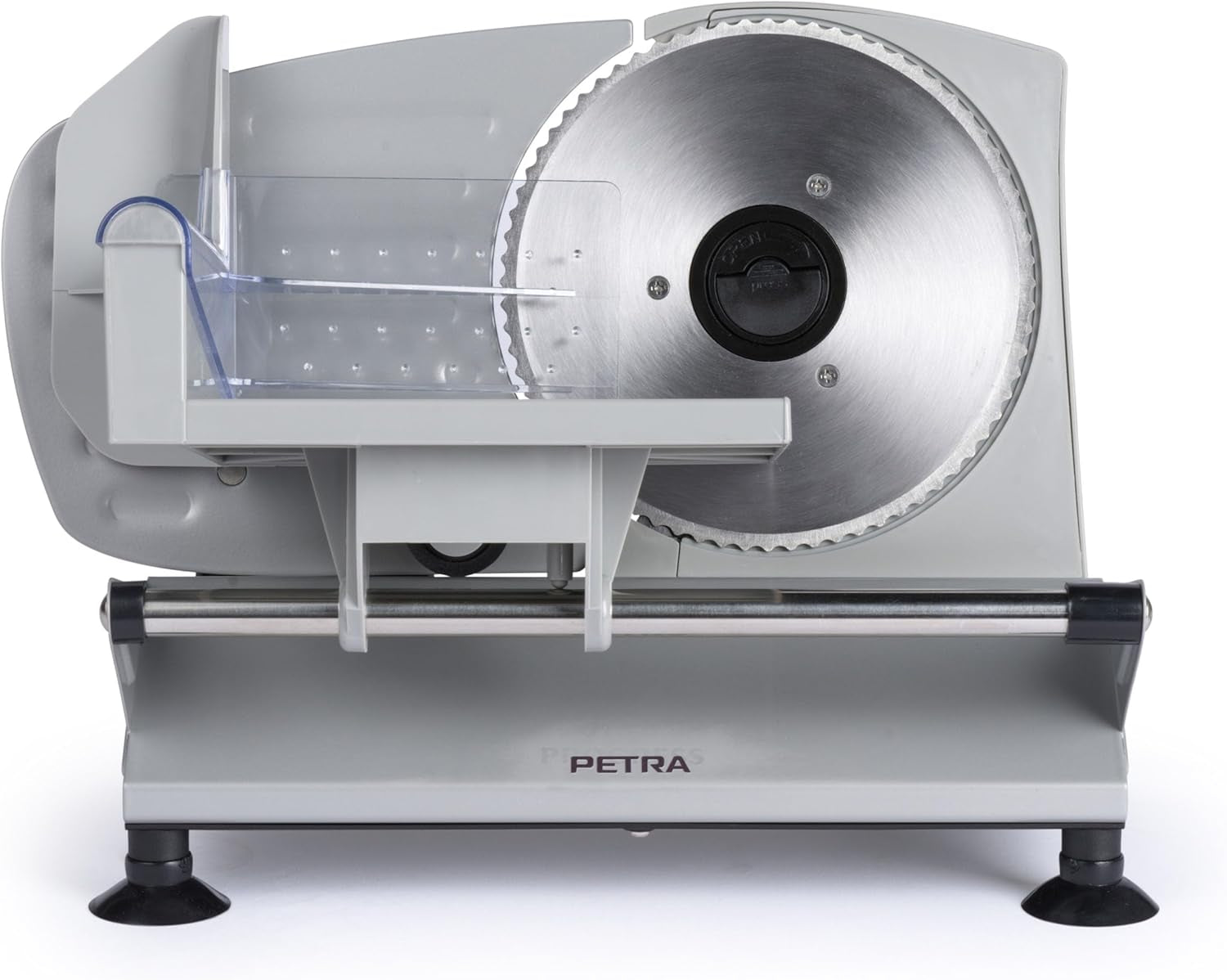 Petra PT4636VDE Multifunkční elektrický kráječ, tloušťka řezu 1-15 mm, 3 hladké nerezové nože Drtiče a kráječe Naty Shop Výchozí název