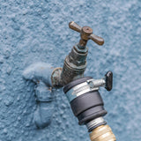 Push-fit konektor pro kohoutek | Průměr 20-30 mm | Masivní mosaz | Bezpečné a odolné | Bezpečné upevnění | Robustní a odolný proti korozi, černá/stříbrná/zlatá