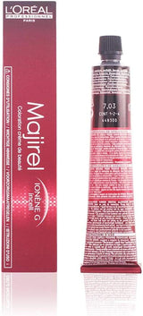 L'Oréal Professionnel Majirel 7 středně blond, 50 ml Barva na vlasy Naty Shop 7.03 středně blond Světle zlatá