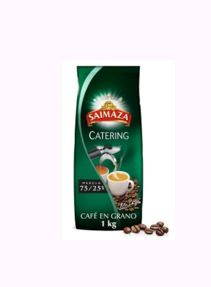 Zrnková káva pro catering, prémiová směs zrnkové kávy 75/25, balení 1 kg, pro catering a velkoodběratele. BALENÍ 2