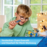 LEGO Sonic the Hedgehog Cyclone vs. Metal Sonic - Sběratelská hračka Mechs se 2 minifigurkami videohry - Nápad na dárek pro chlapce a dívky od 8 let a náctileté fanoušky her 77002 Stavebnice Besuche den LEGO-Store