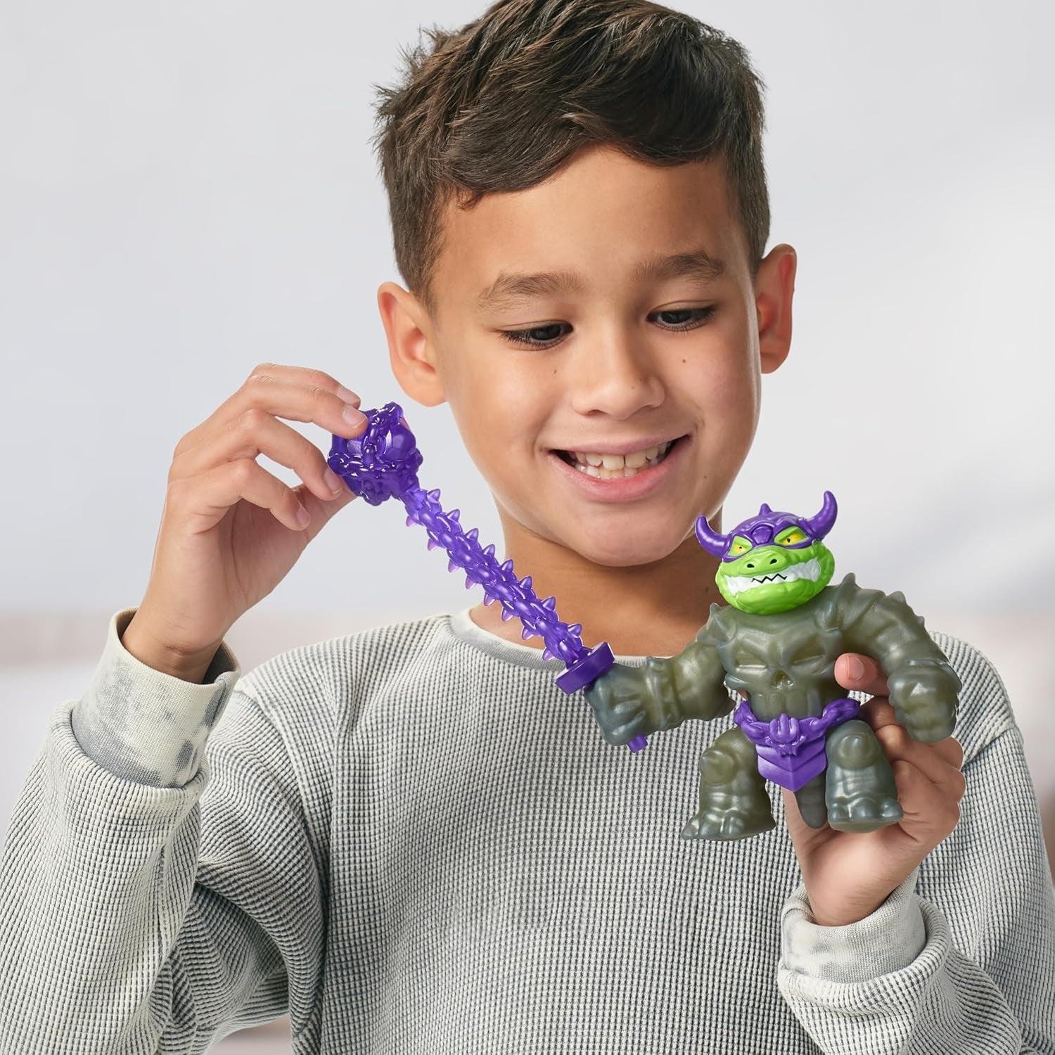 Heroes of Goo Jit Zu Stretch Strikers Balíček Deluxe Hero Pack Natahovací akční figurka Rock Jaw s 20+ akčními figurkami na skvělé bojové vybavení Naty Shop