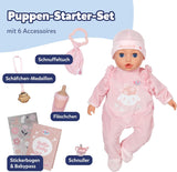 BABY Born Annabell 43 cm - Měkká panenka se 7 elektronickými funkcemi a zvukem - Vhodné pro děti od 3 let - Panenka obsahuje příslušenství - Vyžaduje baterie