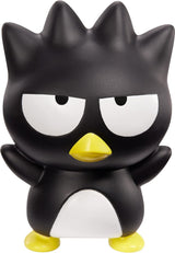 Mattel Hello Kitty GWW98 - Sanrio Badtz-Maru Figur und Jazzlyn Puppe (cca 25,4 cm) s oblečením a doplňky, dlouhý lila Haar a trendy outfit, tolles Geschenk für Kinder ab 3 Jahren