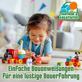 LEGO 10941 DUPLO Disney Mickey a Minnie narozeninový vláček, vláček s dortem a balónky, dárek pro děti od 2 let Stavebnice Besuche den LEGO-Store