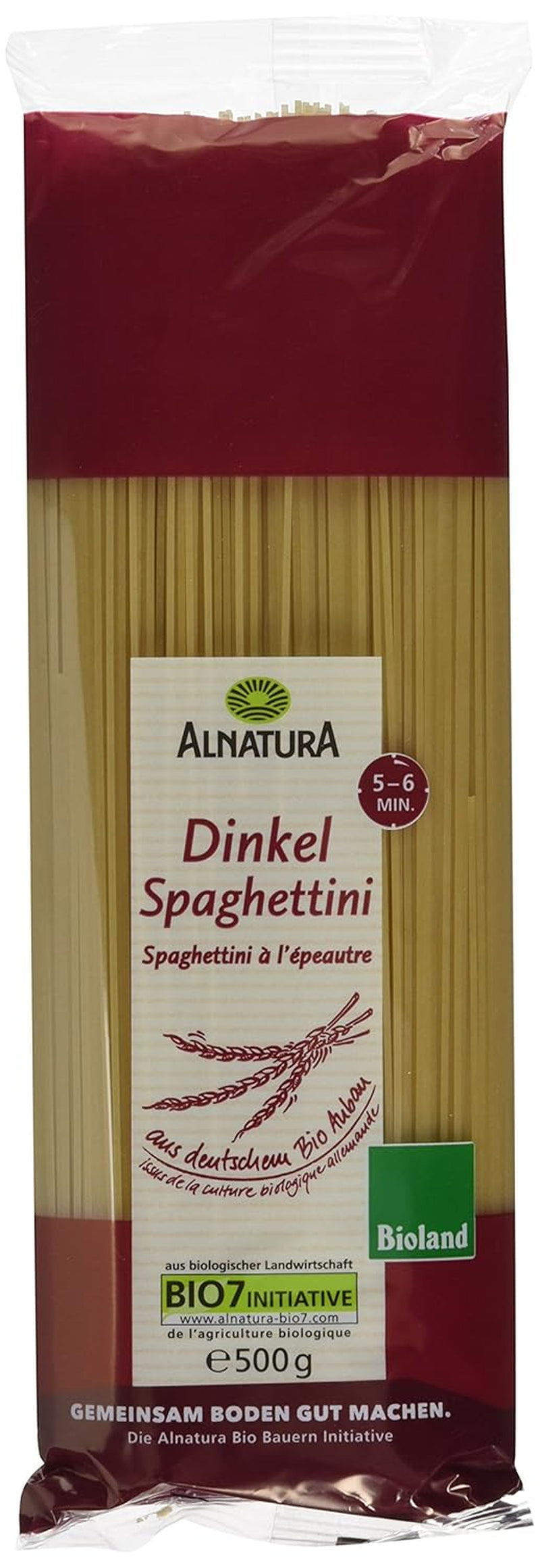 BIO špaldové špagety, 500g