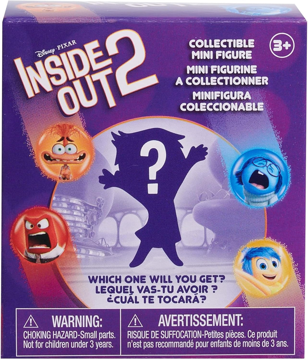 Stačí hrát Disney a Pixar Inside Out 2 minifigurky Sběratelské figurky o výšce 2,5 cm až 6,4 cm Hračky pro děti od 3 let Akční figurky Naty Shop