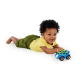 Bright Starts, Oball, Autíčko s chrastítkem, Green-Blue Baby Toys Naty Shop