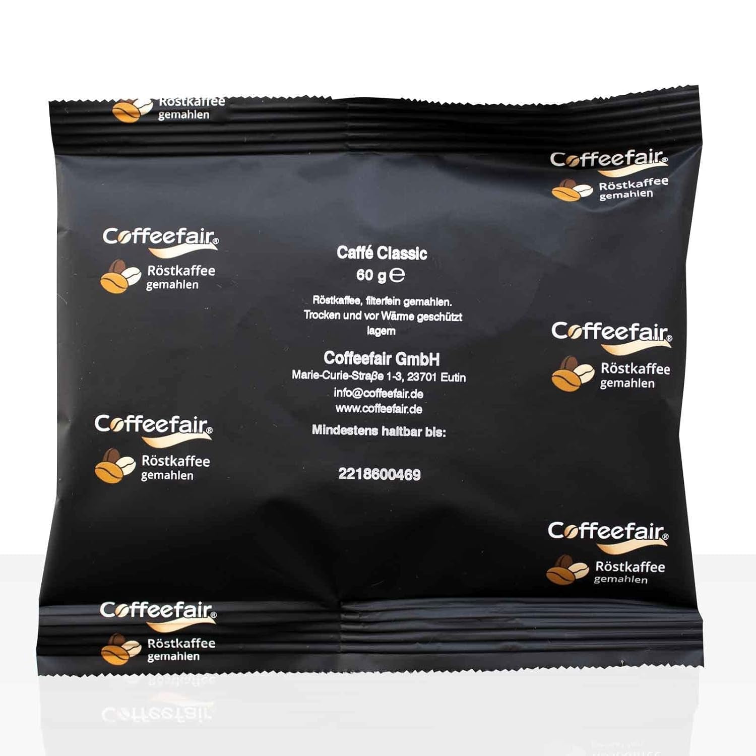 Filtrovaná káva Coffeefair Caffe Classic 80 x 60 g Mletá káva, gastro kvalita, lehce pražená, vyvážená a plná, pro espressa s filtrovanou kávou