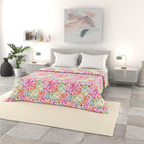 Italské povlečení, základní letní přehoz, potištěné mikrovlákno, 250X240Cm, Rombi Přikrývky a přikrývky Naty Shop Spring 250X240Cm