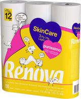 Renova Skincare Purissimo toaletní papír, 12 rolí, bílý