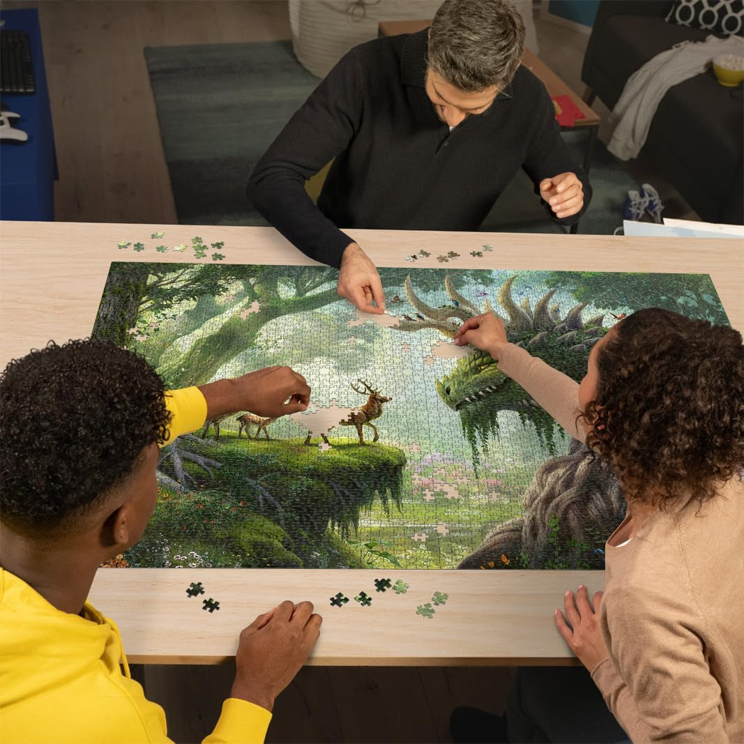 Ravensburger Puzzle 12000808 - The Forest Dragon Awakens - 3000 piece jigsaw puzzle for adults aged 14+ Puzzle Naty Shop