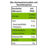 Freche Freunde Bio zeleninové nudle 'mrkev' 25% obsah zeleniny Vegan 6 balení (6 x 300 g)