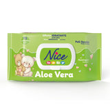 Čistící ubrousky pro děti a kojence - s aloe vera a arganovým olejem - dermatologicky testováno - fyziologická hodnota pH - maxi formát: balení 72 ubrousků - Pěkné