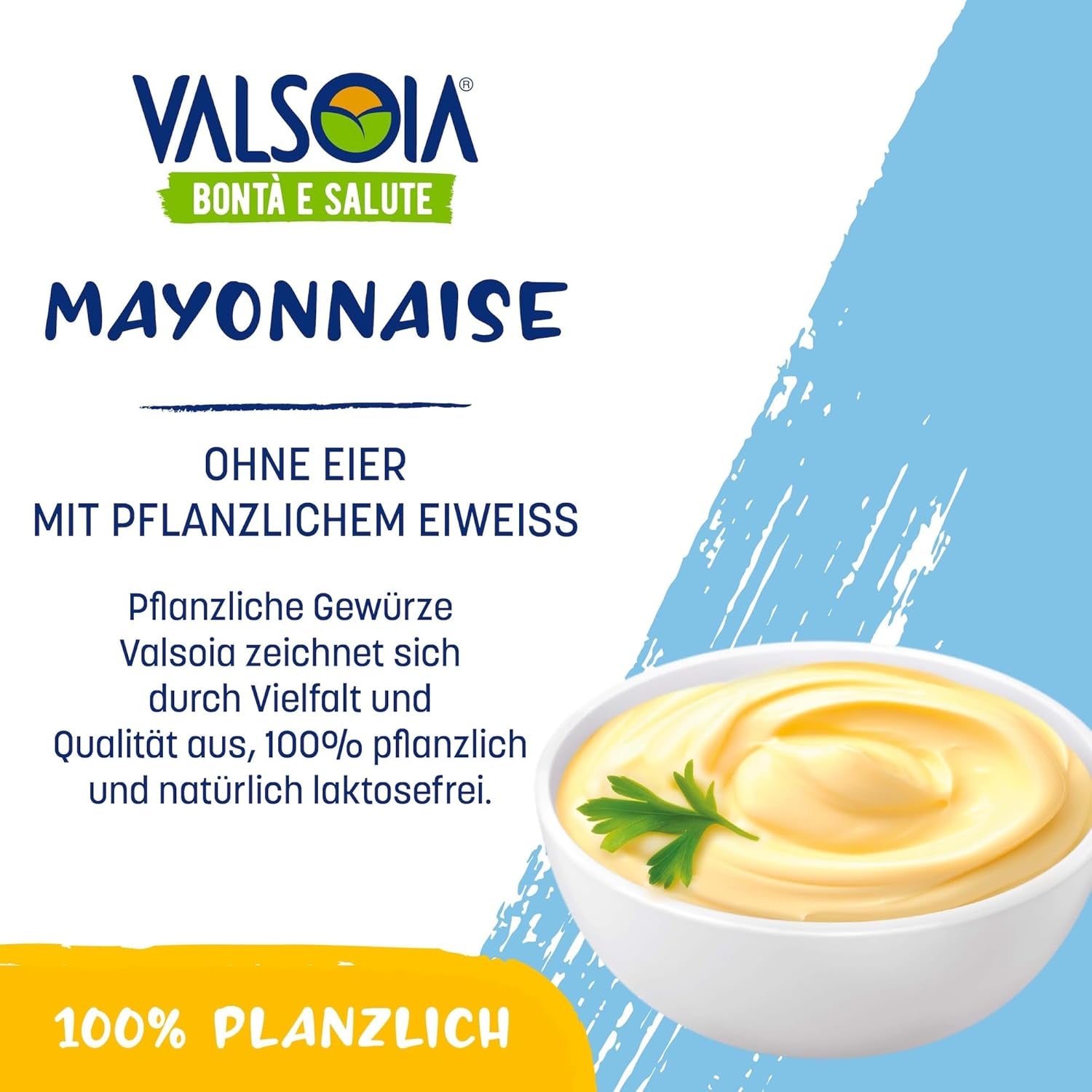 Bezvaječná sójová rostlinná majonéza, ideální pro vegany a vegetariány, univerzální v kuchyni, 4 x 150 ml