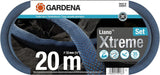 Sada Gardena Liano Xtreme 1/2 palce 20 m: Extrémně robustní textilní zahradní hadice s lehkou vnitřní hadicí z PVC odolnou vůči povětrnostním vlivům (18470-20)