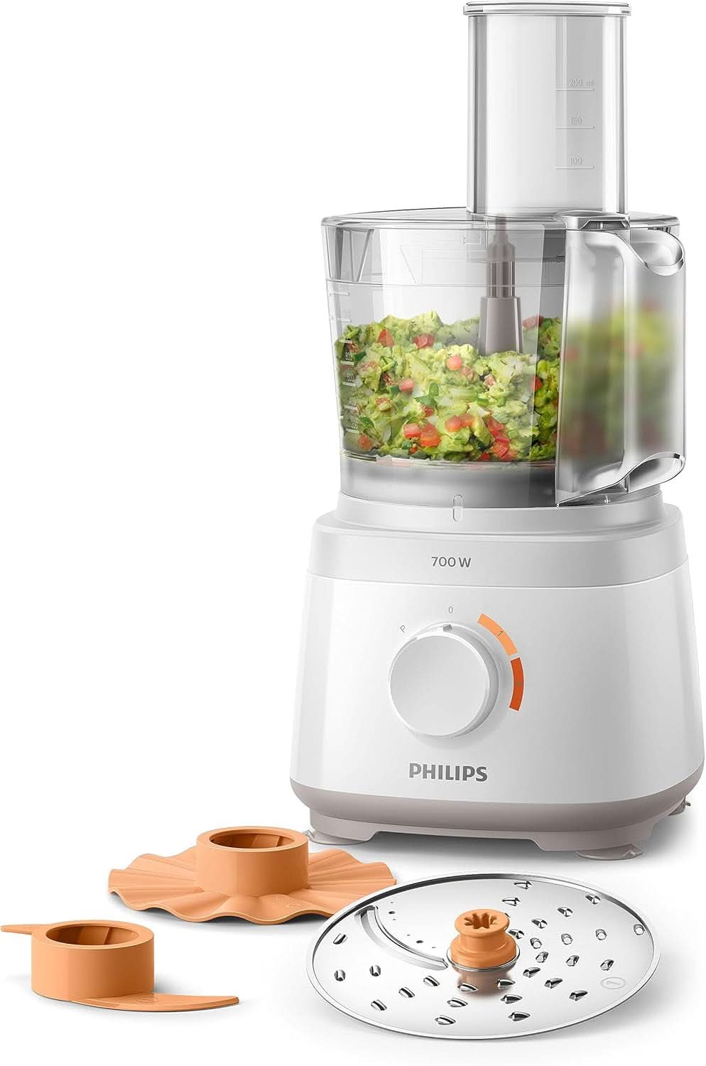 Philips Kompaktní kuchyňská linka – 850 W, 31 funkcí, 2,1-litrový pohon, Powerchop, Edelstahlklinge (HR7530/10) Kuchyně Naty Shop 700 W, 16 funkcí