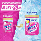 Vanish Oxi Action Powder Pink - 1,125 Kg - prášek na odstranění skvrn a zlepšení prádla bez chlóru - na barevné prádlo Prací prostředky Naty Shop
