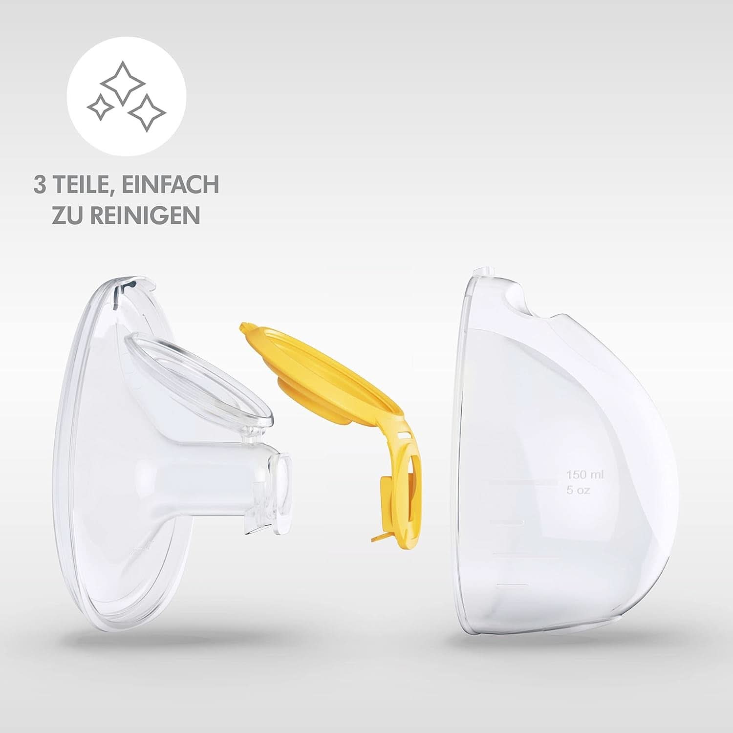 Medela Solo handsfree odsávačka mateřského mléka | Kompaktní a intuitivní elektrická odsávačka mateřského mléka pro odsávání na jedné straně Příslušenství pro potraviny a kojení Bebe Naty Shop