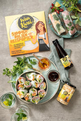 Wan Kwai Summer Roll Rice Paper 200 g – vyžaduje lehké namočení, ideální pro křupavé jarní závitky, čerstvé letní závitky nebo dušené knedlíky