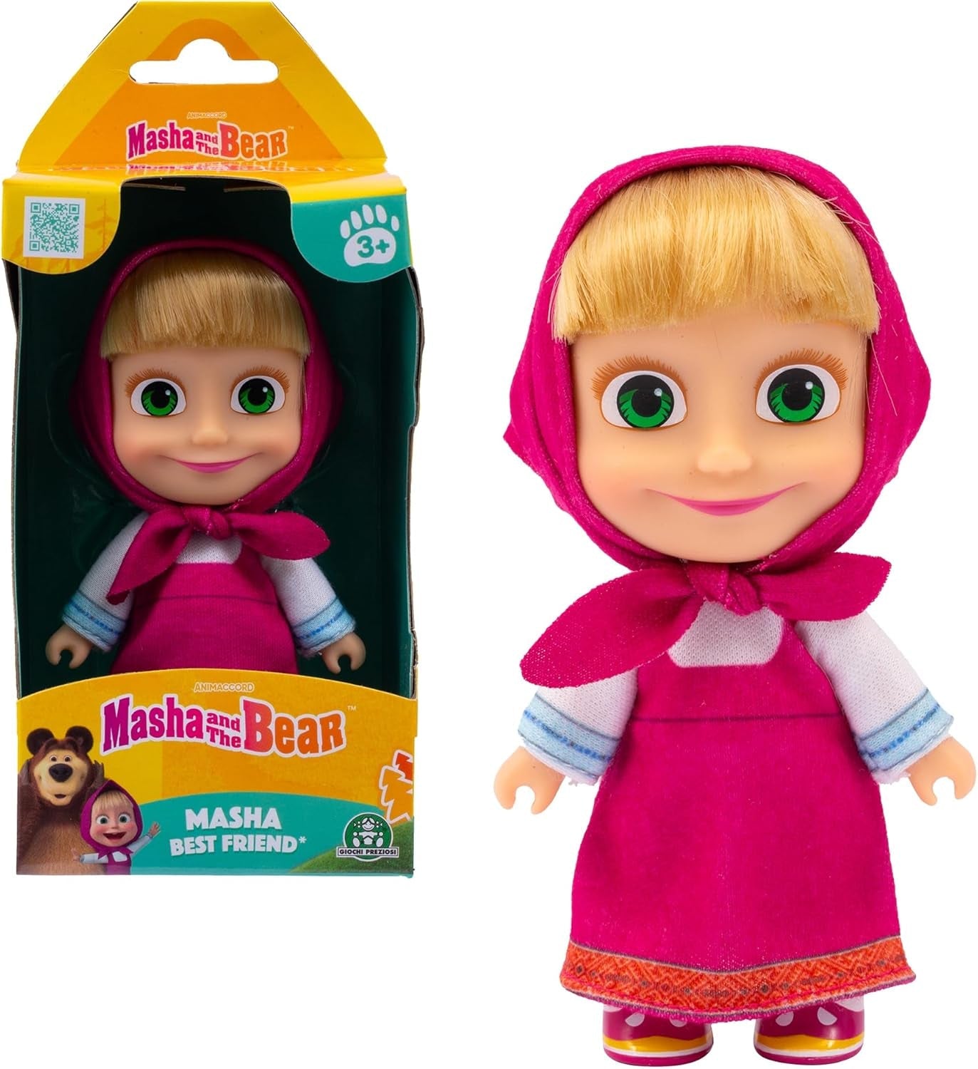 Panenka Máša a Michka 12 cm Sběratelská modelka letního oblečení pro 3 roky a více MHA001