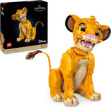 Lego Ç€ Disney Simba Mladý lví král Kreativní figurka zvířete Sběratelská stavebnice Odpočinková aktivita pro dospělé Nápad na dárek pro ženy 43247 Stavebnice Besuche den LEGO-Store Výchozí název