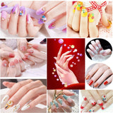 8 Boxen Nail Art Strass Kit - Nail Art Gemischt Strass Set, Nagel Kunst Strasssteine ​​​​Gems Perlen Edelsteine ​​Bunt Pferdeaugen Strass Für Nageldesign Zubehör Mit 1 Pinzetten Und 1 Strass Picker Für DIY