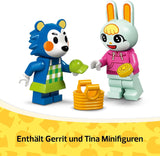Kreativní stavebnice na hrdiny LEGO Animal Crossing Tailoring Sisters, dárek pro dívky, chlapce a fanoušky videoher od 6 let, dobrodružná sada 77055 Stavebnice Besuche den LEGO-Store
