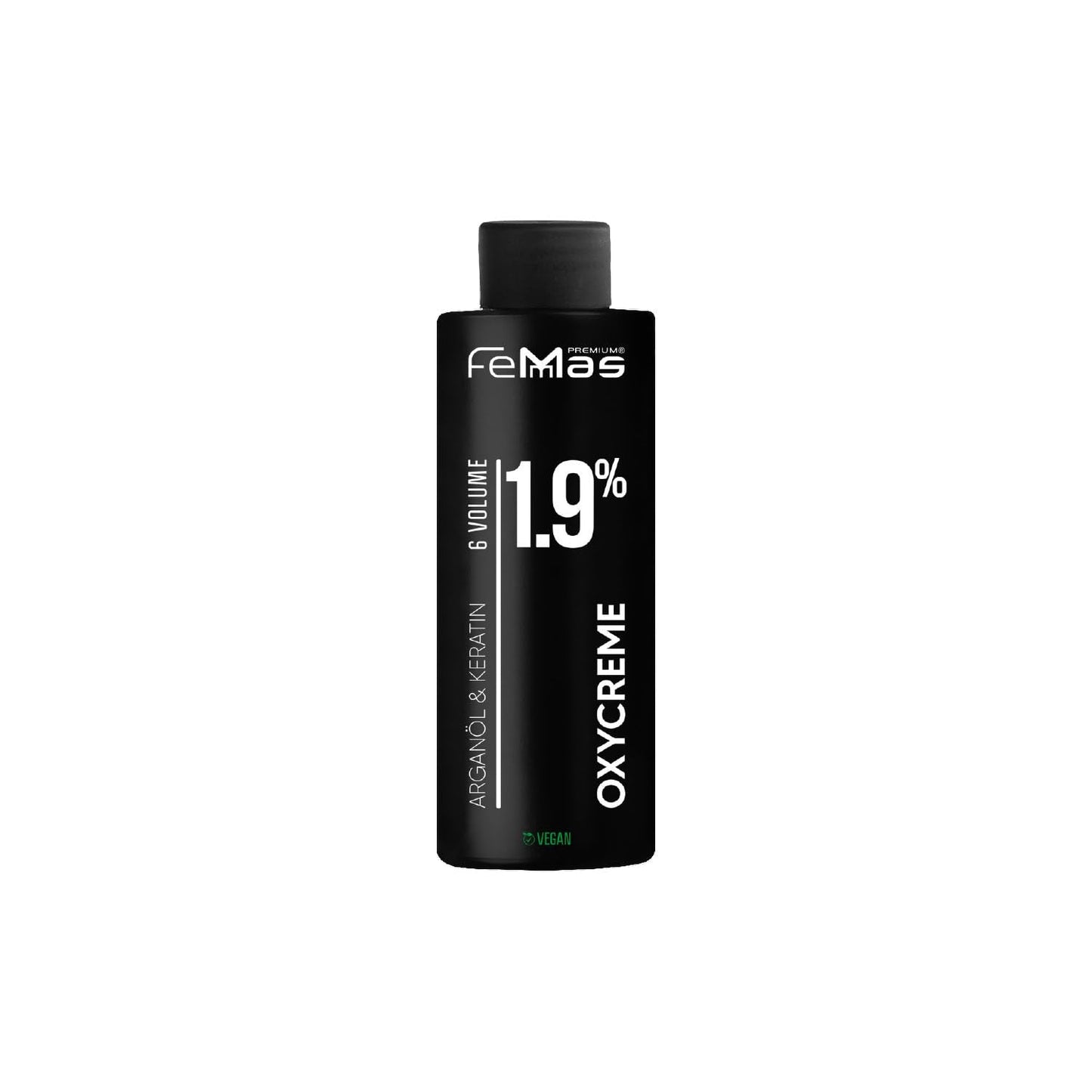 FemMas Oxycreme v 6% 1000 ml I Oxidační činidlo pro barvení a barvení vlasů I Snadná aplikace a optimální fixace I Vývojka pro jednotné výsledky v salonní kvalitě I Vývojka na barvení vlasů Barva na vlasy Naty Shop 1,9 100 Ml (1 balení)