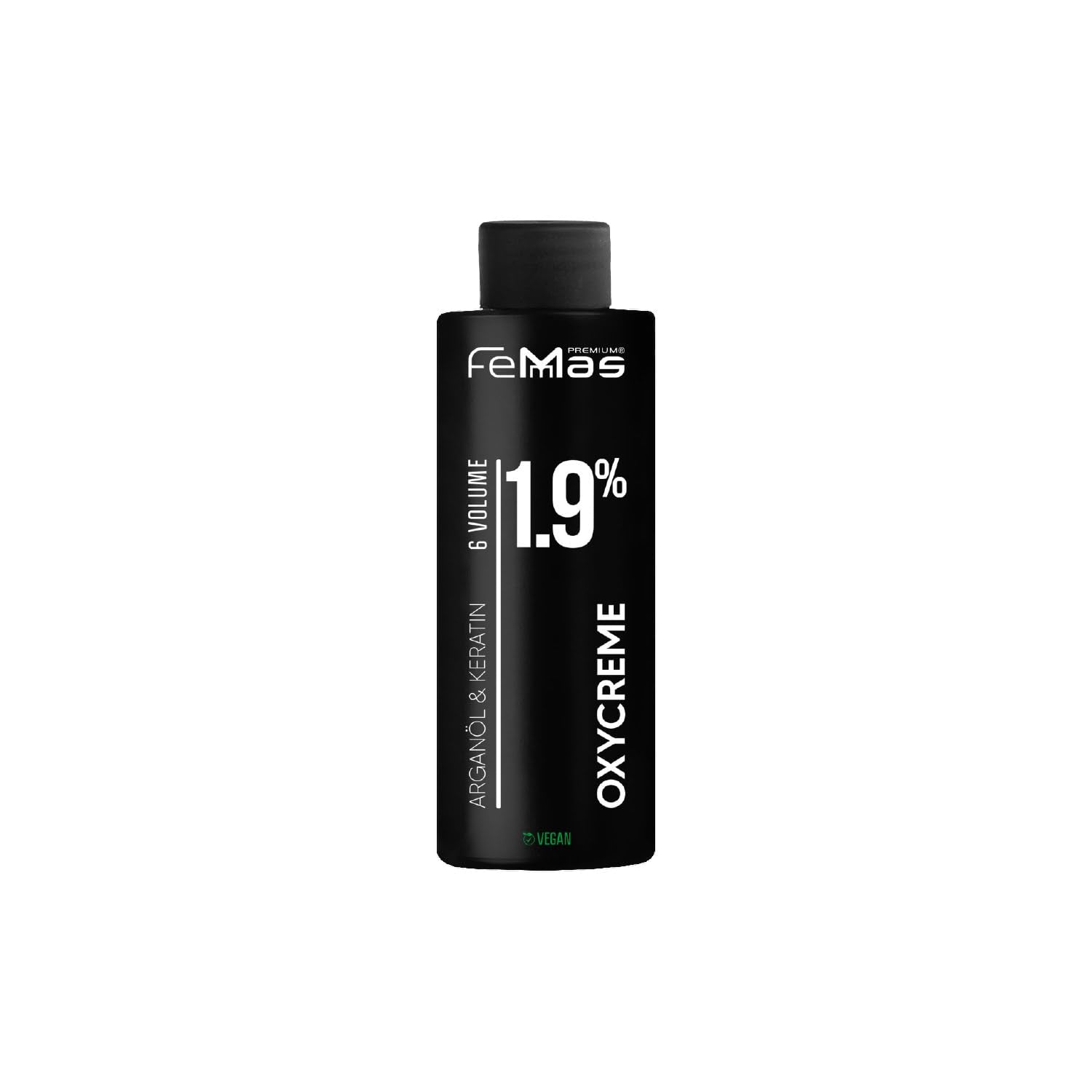 FemMas Oxycreme v 6% 1000 ml I Oxidační činidlo pro barvení a barvení vlasů I Snadná aplikace a optimální fixace I Vývojka pro jednotné výsledky v salonní kvalitě I Vývojka na barvení vlasů Barva na vlasy Naty Shop 1,9 100 Ml (1 balení)