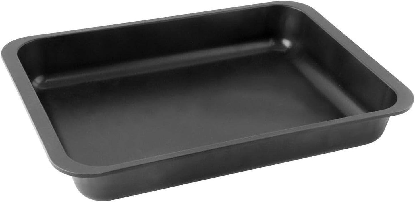 Zenker Ofenbackform (40 X 6 X 29 Cm) SPECIÁLNÍ VAŘENÍ, Rechteckige Ofenform Mit Antihaftbebeschichtung, Backform Mit Extra Hohem Rand (Farbe: Schwarz), Menge: 1 Stück Formy a plechy na pečení Naty Shop 40 X 29 X 6 Cm