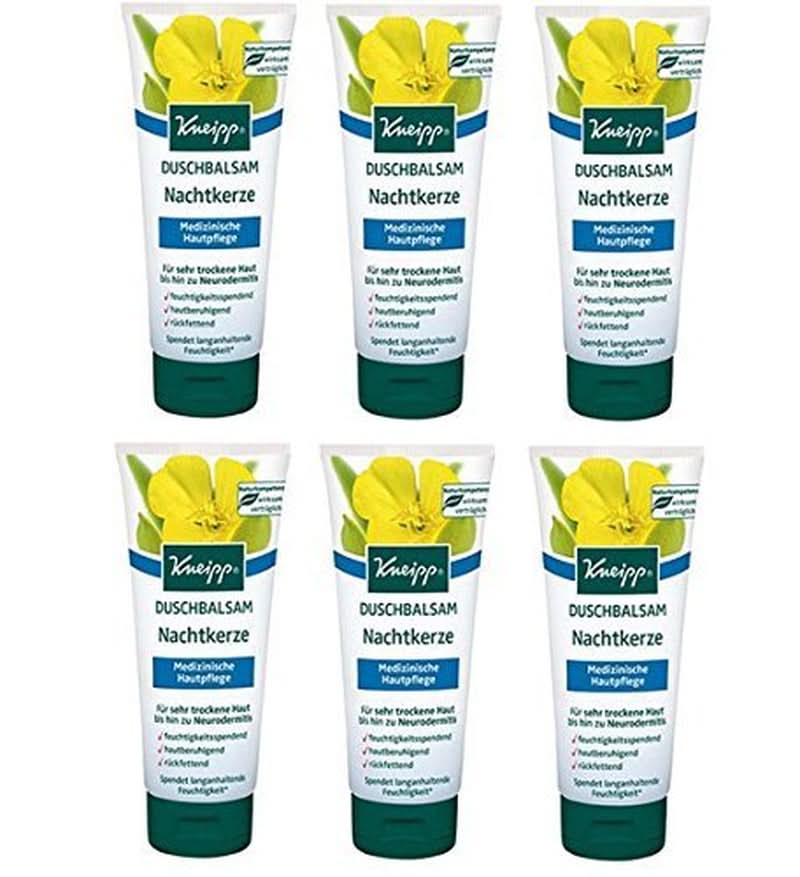 Kneipp, Sprchový kondicionér, 200 ml Sprcha a vana Naty Shop 6 kusů x 200 ml Orange