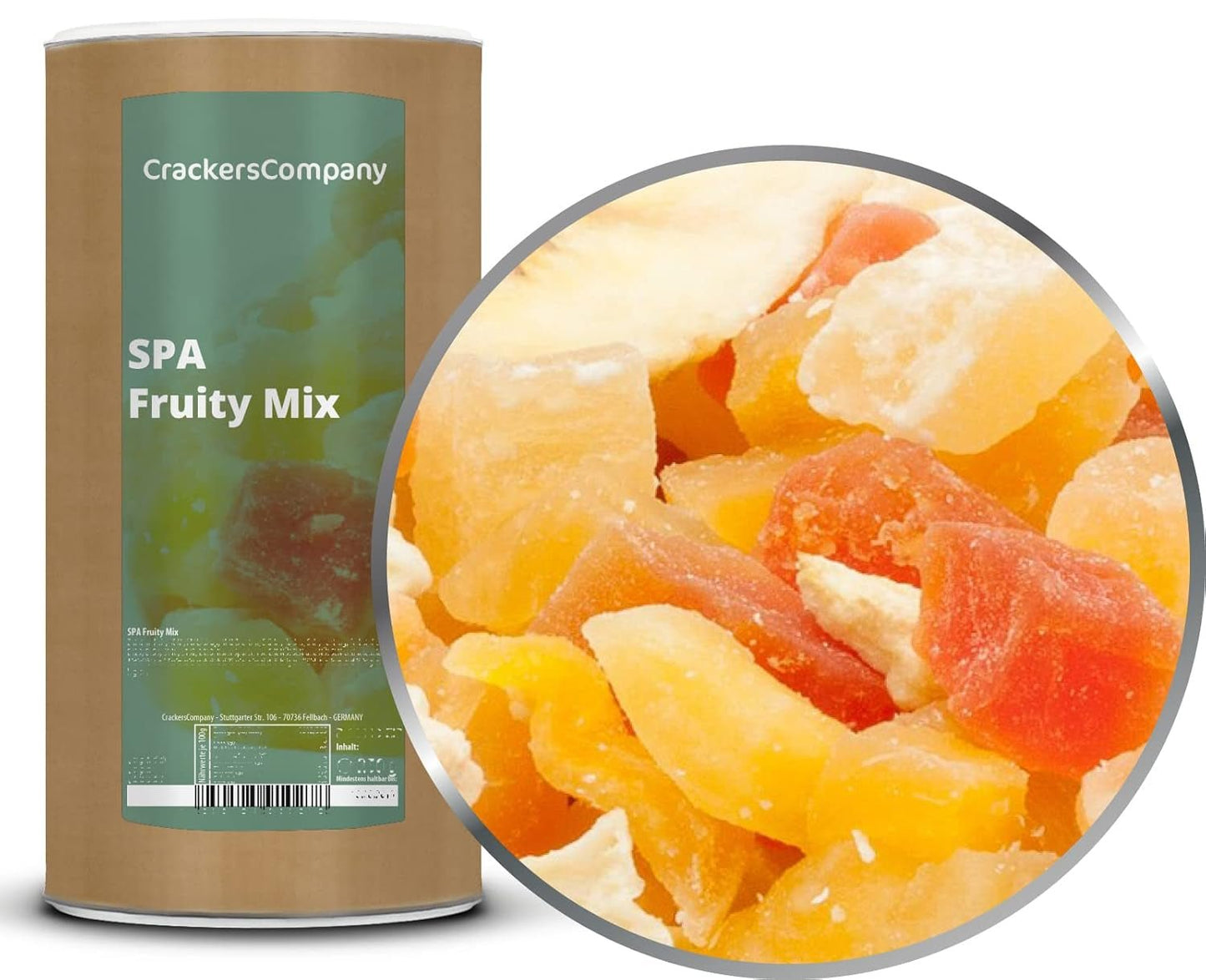 1 x 3 kg směs exotického ovoce kousky kandovaného ovoce papája mango meloun ananas kokos jablko banán nízkotučný nízký obsah soli vegetarián bez lepku bez laktózy Dehydrované produkty Můj obchod 600 G (1 balení)