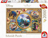 Schmidt Spiele 59607 Thomas Kinkade Kolekce Disney Dreams 2000 dílků puzzle Naty Shop Single