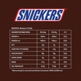 Snickers Čokoládová tyčinka Arašídový karamel 5 tyčinek | Fotbalová svačina | (1 x 5 x 50 g)
