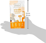 MjAMjAM - prémiové mokré krmivo pro kočky - stlačitelná kapsička - šťavnaté kuře s lahodnou mrkví 12 balení (12 x 125 g) bez obilovin s extra masem