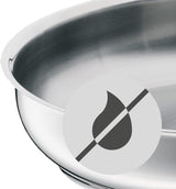 WMF Profi servírovací/pečící pánev 28 cm indukce, nerezová pánev Cromargan, nezakryté hrnce a pánve Naty Shop