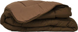 Calgary Povlak na přikrývku Polyester Čokoláda/Mocca, Polyester, Čokoláda/Moka, 240X220X1 Cm Přikrývky a přikrývky Naty Shop 220X160X1 cm