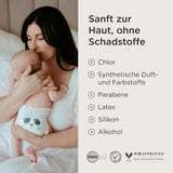 Plenky Kit & Kin Premium, velikost 4 (9–14 kg), počet 128, rostlinné a hypoalergenní, spolehlivá ochrana proti úniku, veganské a bez krutosti