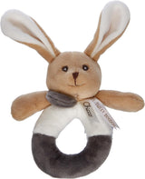 Hračka Chicco My Sweet Doudou Chameleon vyrobená z vysoce kvalitních látek Měkký plastový kroužek Uklidňující kousátka Hračka pro miminko 3-18 měsíců Hračky pro miminko Naty Shop Béžová