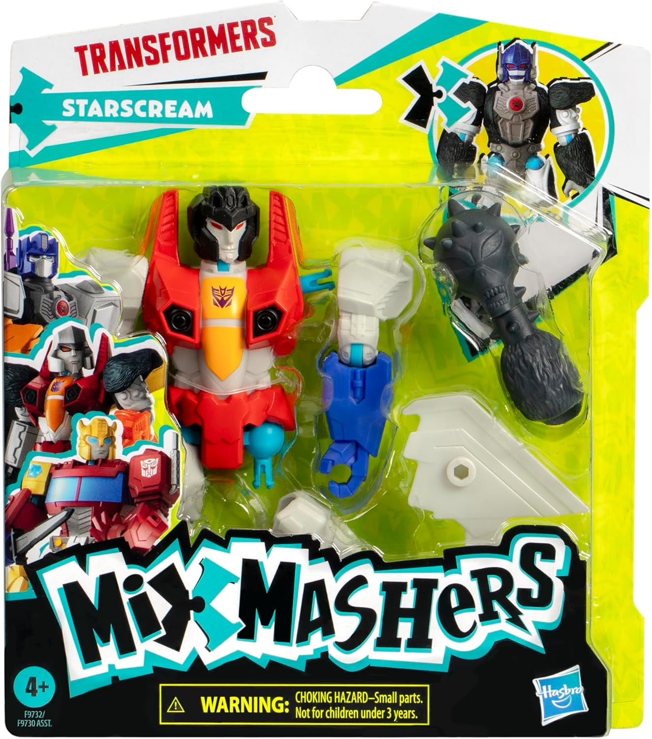 Transformers Mixmashers Starscream Přizpůsobitelné akční figurky a příslušenství Akční figurky Naty Shop