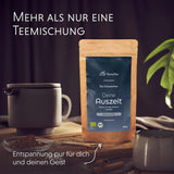 Večerní čaj BIO 100 g - Váš odpočinek s kozlíkem, levandulí, meduňkou, heřmánkem, směs bylinných čajů pro večerní relax