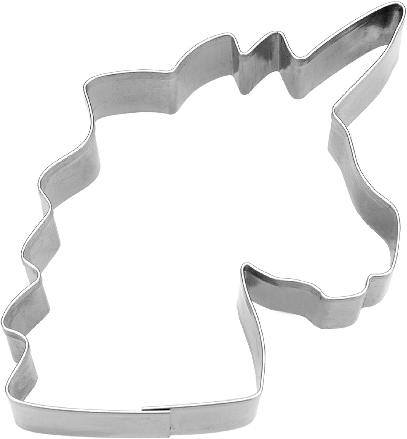 Forma na cukroví Städter jednorožec, nerezová ocel, stříbrná, 8 cm