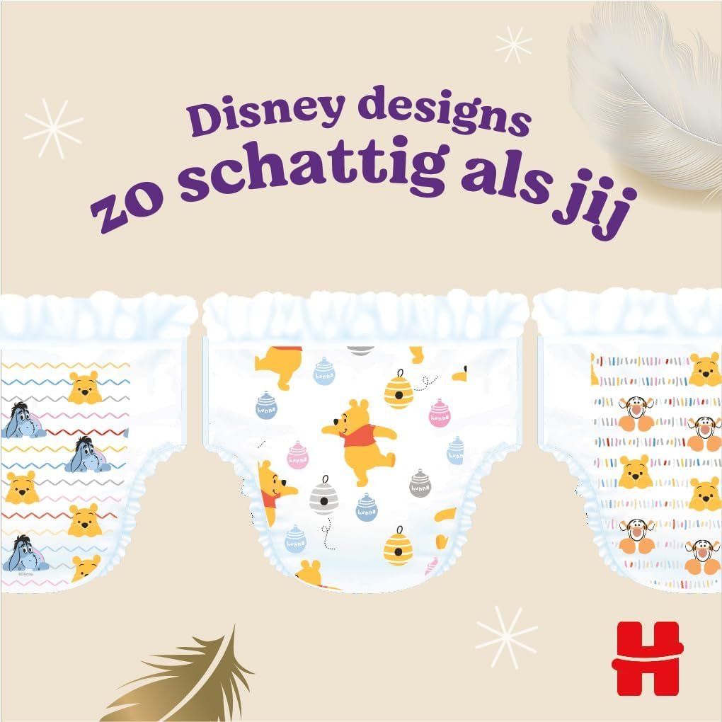 Pleny Huggies Extra Care Velikost 4 (9-14 kg), 4 svazky po 26 plenkách - 4280 g