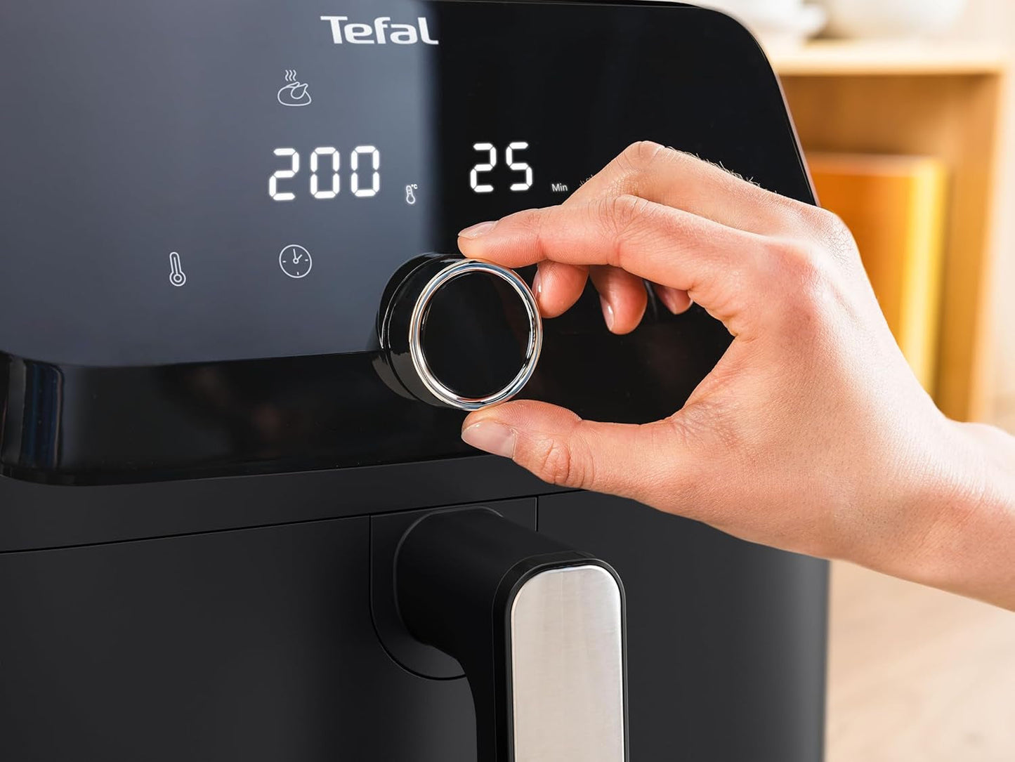 Horkovzdušná fritéza Tefal Easy Fry Mega, objem 7,5 litru, až 8 osob, EY8558E0 Appliances Naty Shop