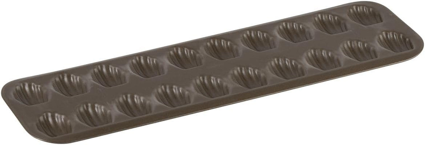 Plech na pečení Madeleines, ocel, černé plechy a plechy na pečení Naty Shop